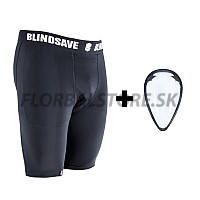 BlindSave kompresné šortky sa suspenzorom