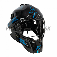 Unihoc Alpha 44 black/blue brankárska maska