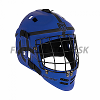 Unihoc brankárska maska Shield blue/black