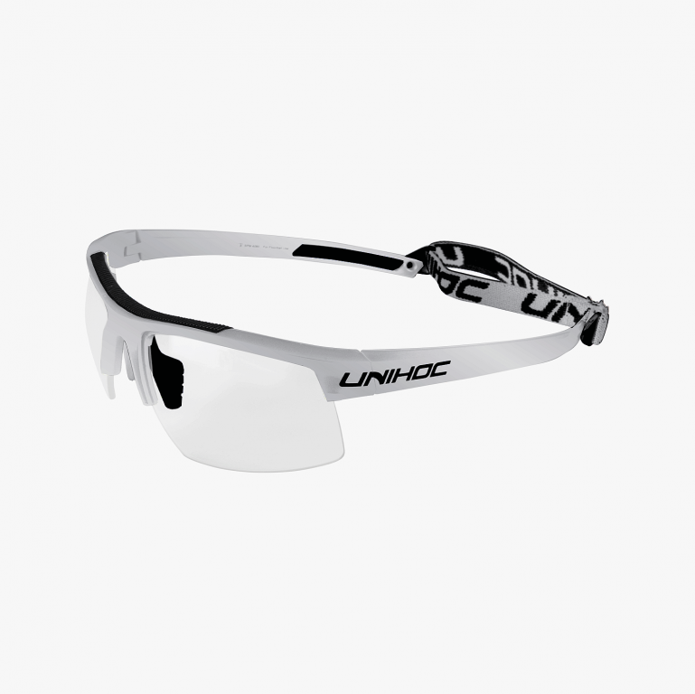 Unihoc okuliare Energy kids crystal silver/black
