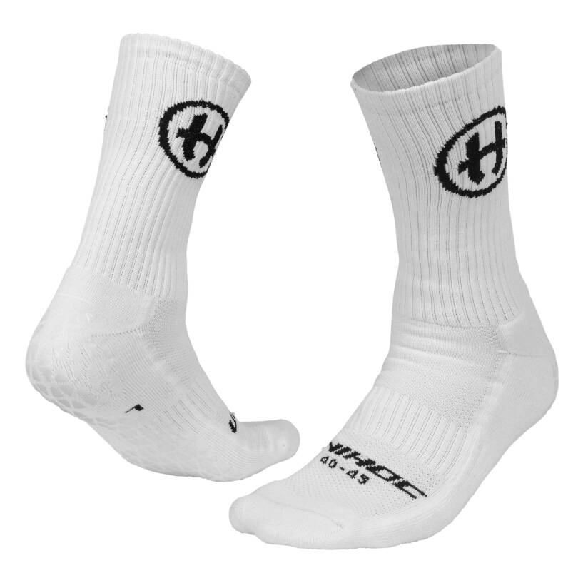 Unihoc Ponožky Grip white