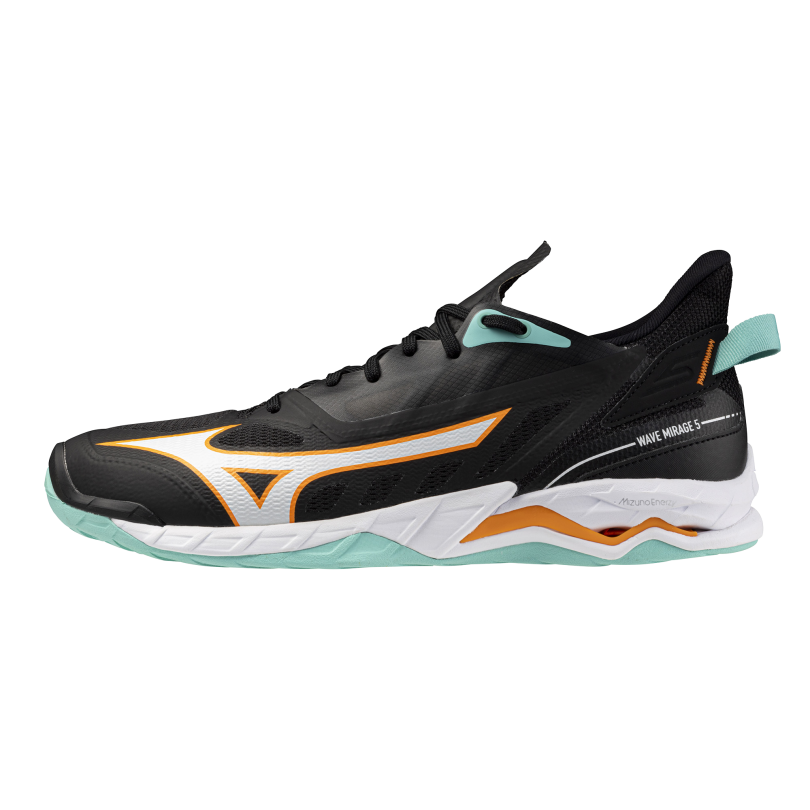 Mizuno Wave Mirage 5(U) / Black/Tangelo/Ice Green