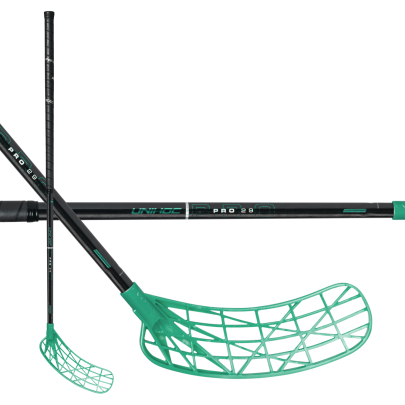 Unihoc Evolite PRO FL 29 Oval Black/Turquoise