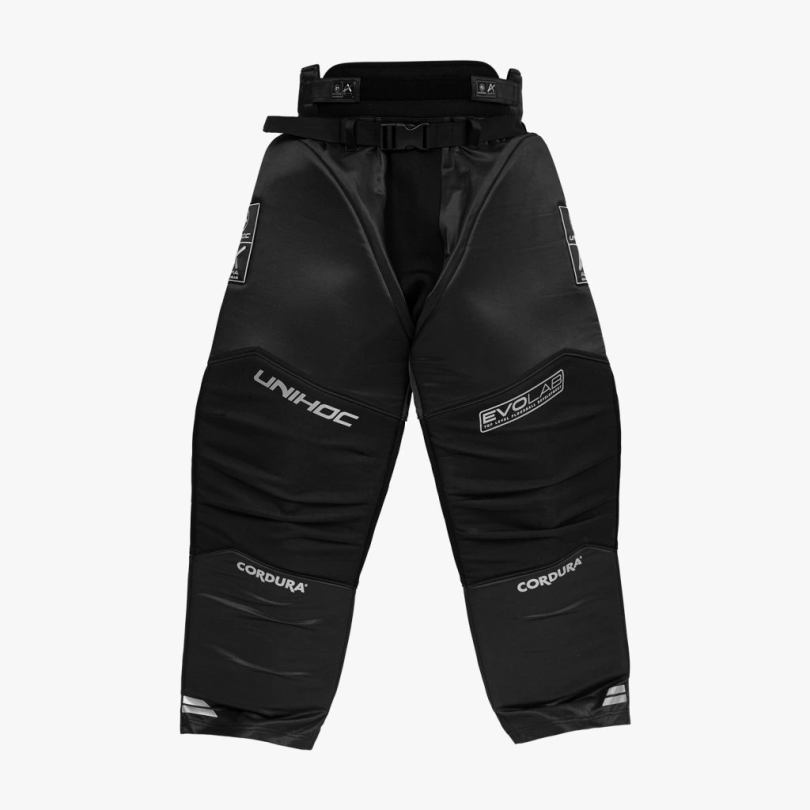 Unihoc Goalie Pants Alpha Evolab Black/Silver