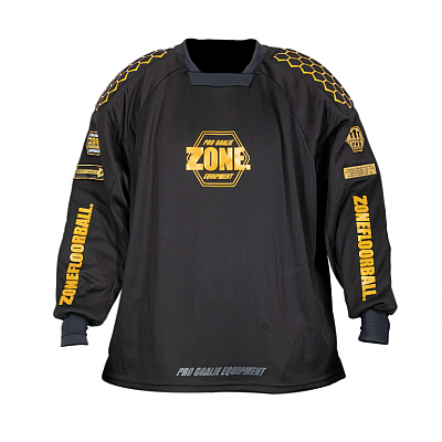 Zone brankársky dres PRO3 Superwide Black/Gold