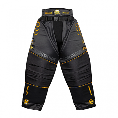 Zone brankárske nohavice PRO3 Black/Gold