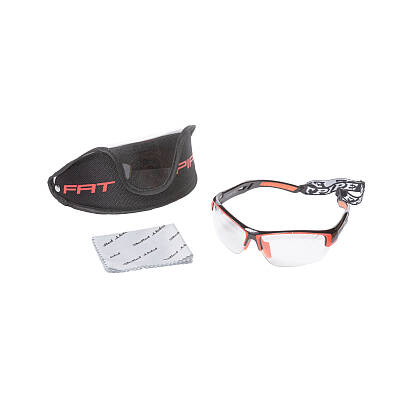 Fatpipe ochranné okuliare Protective Eyewear Set JR Oranžové