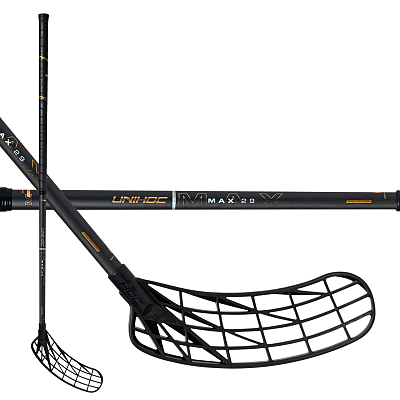 Unihoc Unilite Max Titan 29 Oval Black/Gold