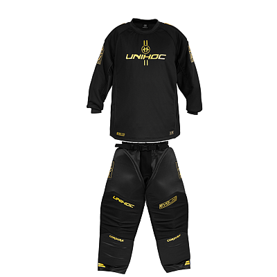 Unihoc Brankárský SET Alpha Evolab Black/gold