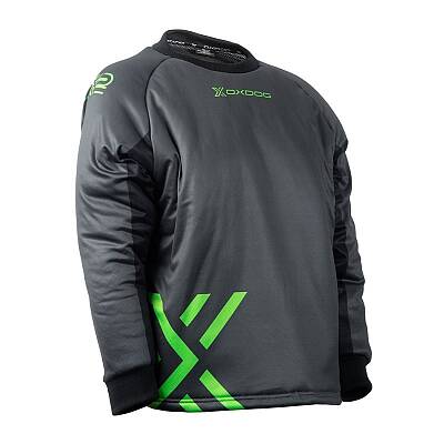 Oxdog brankársky dres Goalie Shirt JR Black/Green padded
