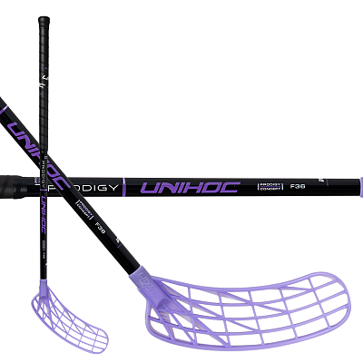 Unihoc Unilite Prodigy FL 36 Black/Purple