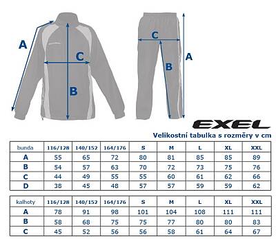 EXEL suprava Hero Windsuit Sr black