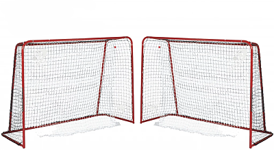 Set 2 ks - MPS florbalová bránka BIG GOAL 160x115cm so sieťou pre školy 8 kg