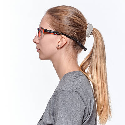 Fatpipe ochranné okuliare Protective Eyewear Set JR Oranžové