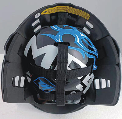 MPS brank. maska Pro Flame - Black/Blue/Chrome