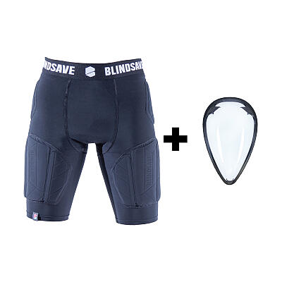 BlindSave chrániče bokov + suspenzor Protective Shorts PRO + Cup
