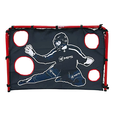 MPS skládací branka PVC 90x60 + Autobrankár Goal buster 90x60