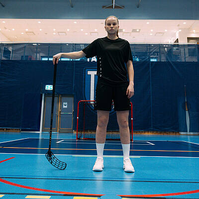 Salming Trident Q-series Carbon Pro 2.0 LTD 29 Black/Gold + čepeľ zdarma
