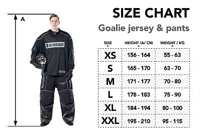 Blindsave Legacy brankársky dres Black