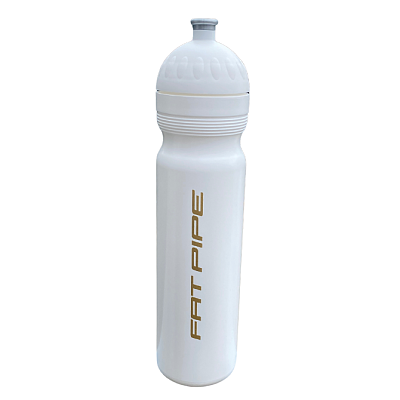 Fatpipe Sportovná flaša 1,0 L bílá/zlatá