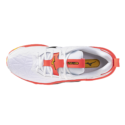 Mizuno Wave Stealth Neo 2(U) / White/Fiery Coral 2/Citrus