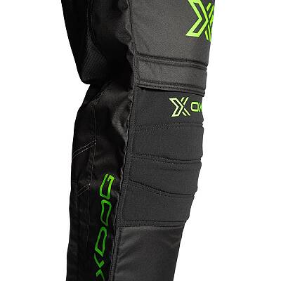 Oxdog brankárske nohavice X2 Goalie Pants SR Black/Green