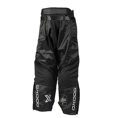 Oxdog Vision Goalie Pants SR Black-White brankárske nohavice