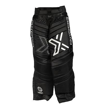 Oxdog Vision Goalie Pants SR Black-White brankárske nohavice