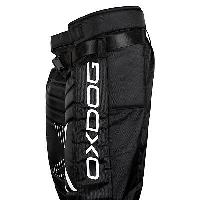 Oxdog Vision Goalie Pants SR Black-White brankárske nohavice