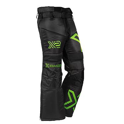 Oxdog brankárske nohavice X2 Goalie Pants JR Black/Green