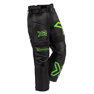 Oxdog brankárske nohavice X2 Goalie Pants JR Black/Green