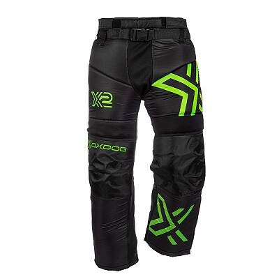 Oxdog brankárske nohavice X2 Goalie Pants JR Black/Green