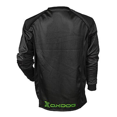 Oxdog brankársky dres Goalie Shirt SR Black/Green padded