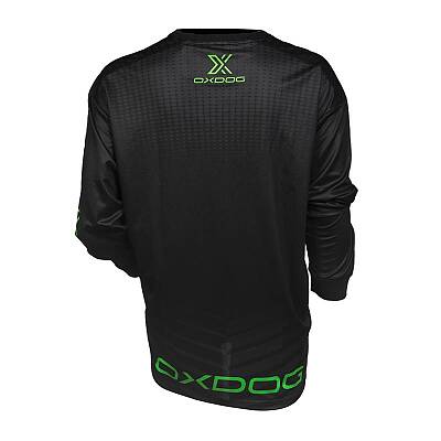 Oxdog brankársky dres X2 Light Goalie Shirt SR Black-Green No Padding