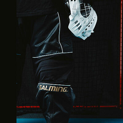 Salming Goalie Pants React Black/White