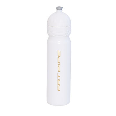 Fatpipe Sportovná flaša 1,0 L bílá/zlatá