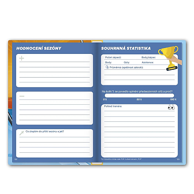 Moja florbalová sezóna - denník florbalistu