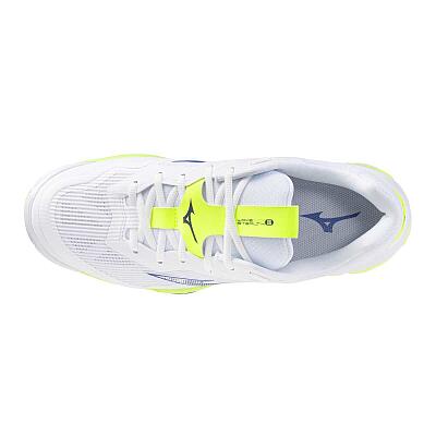 Mizuno Wave Stealth 6(U) / White/Lightning Yellow/Dazzlin
