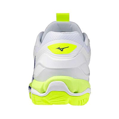 Mizuno Wave Stealth 6(U) / White/Lightning Yellow/Dazzlin