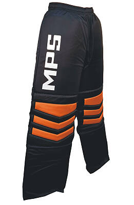 MPS Elite Black/Orange brankárske nohavice