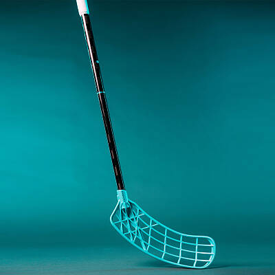 Salming Q-Series Carbon Pro 2.0 Icon Trident TX 27 Black / Laguna Blue + čepel zdarma