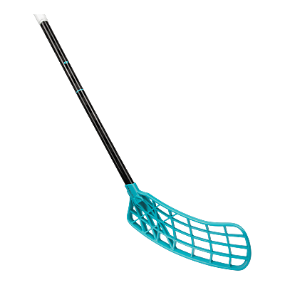 Salming Q-Series Carbon Pro 2.0 Icon Trident TX 27 Black / Laguna Blue + čepel zdarma