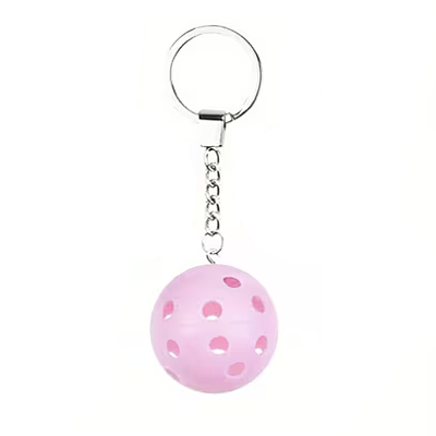 Florbalková lopta - prívesok na kľúče