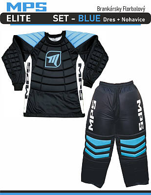 MPS ELITE brankársky set - Blue  dres + nohavice