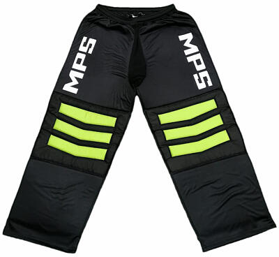 MPS ELITE brankársky set Green + maska Pro Flame - Green /Chrome + Florbalové rukavice MPS