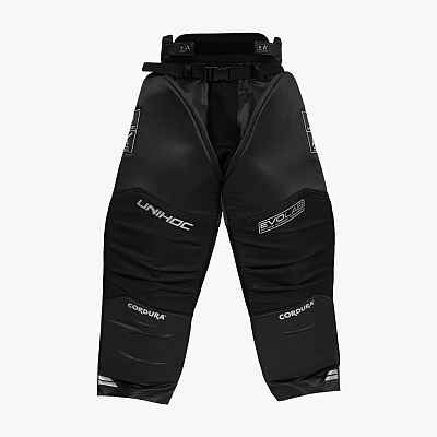 Unihoc Goalie Pants Alpha Evolab Black/Silver