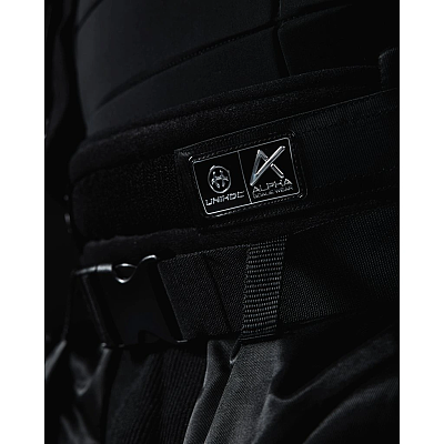 Unihoc Goalie Pants Alpha Evolab Black/Silver