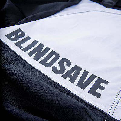 Blindsave Vault Goalie Pants RC Black & White brankárske nohavice