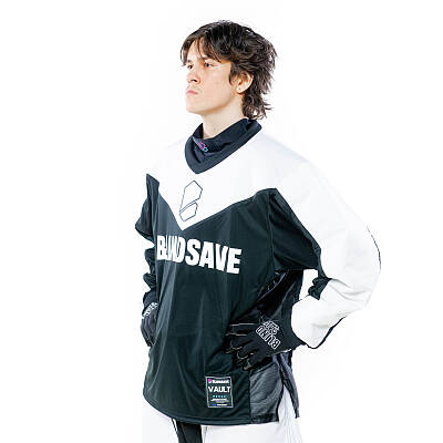 Blindsave Vault Goalie Jersey Top Black & White